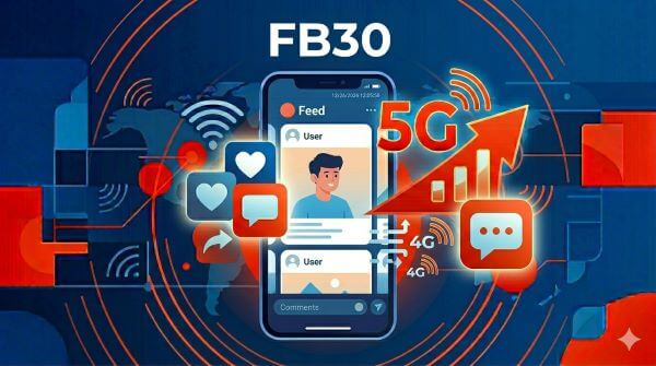 Gói cước FB30 Mobifone: Miễn phí data Facebook đến 50GB/30 ngày chỉ 50.000đ