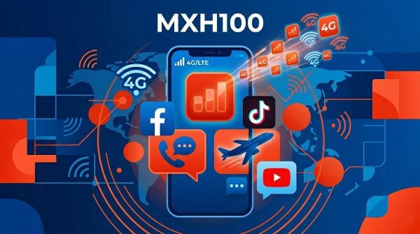 Hướng dẫn đăng ký gói MXH100 Mobifone: 30GB/tháng, miễn phí Facebook, TikTok, YouTube